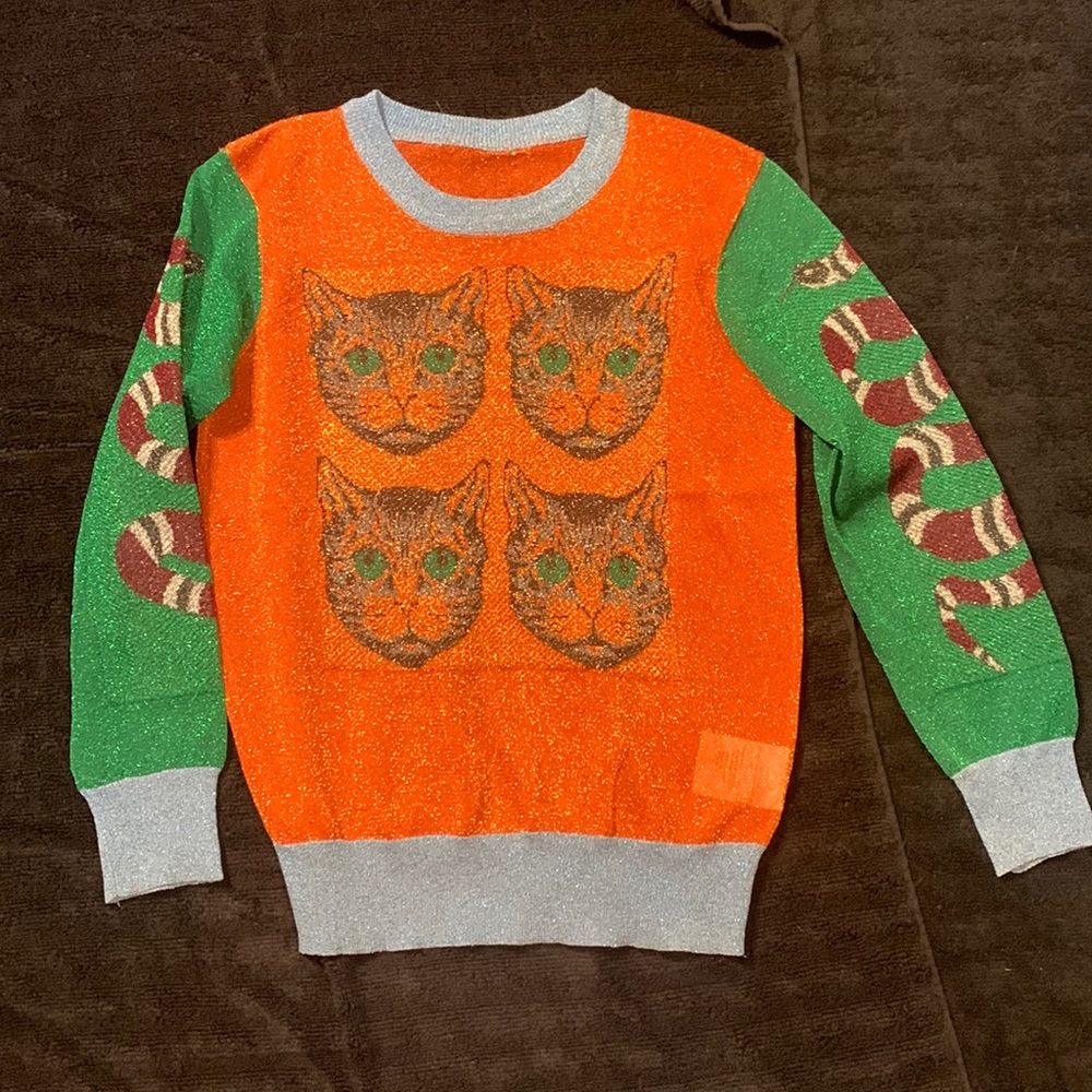 Sparkly Sheer Long Sleeve shirt. Women’s size Medium.